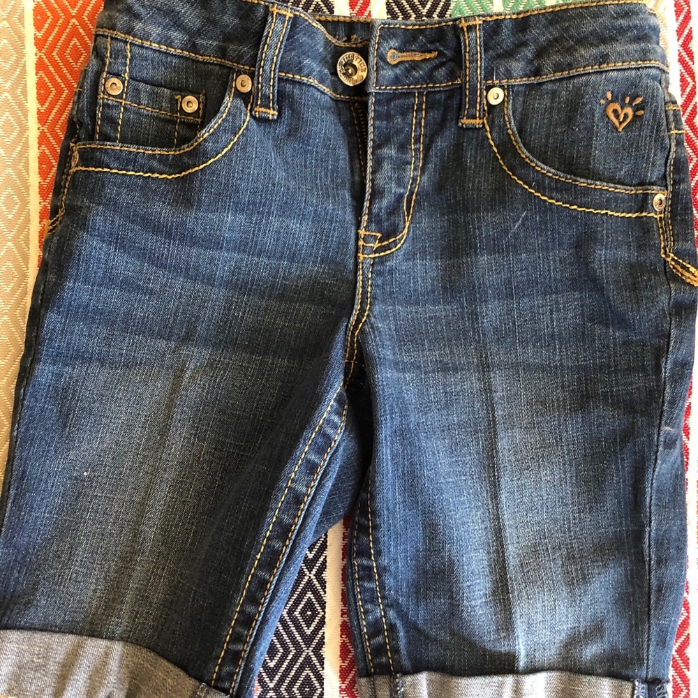 Justice jean shorts